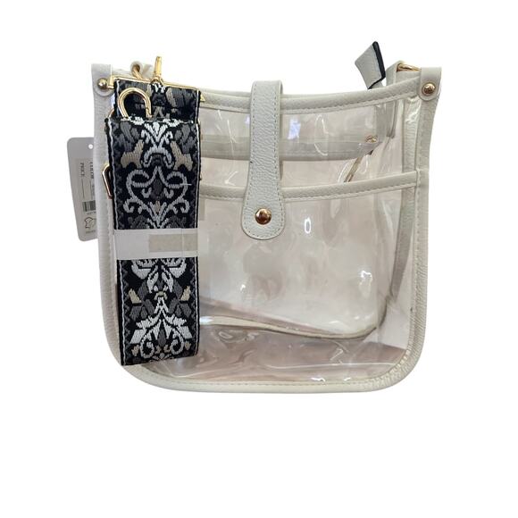 Clear Crossbody Stadium Bag for Concerts, Sports Games, Festivals, Sports Events - Picture 2 of 3